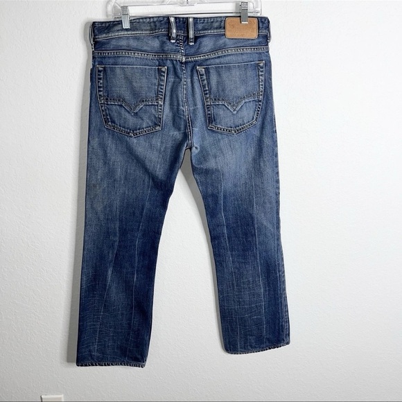 Diesel Jeans Men 32 X 30 Zantiny Bootcut Medium Wash Y2K CL - Picture 3 of 11